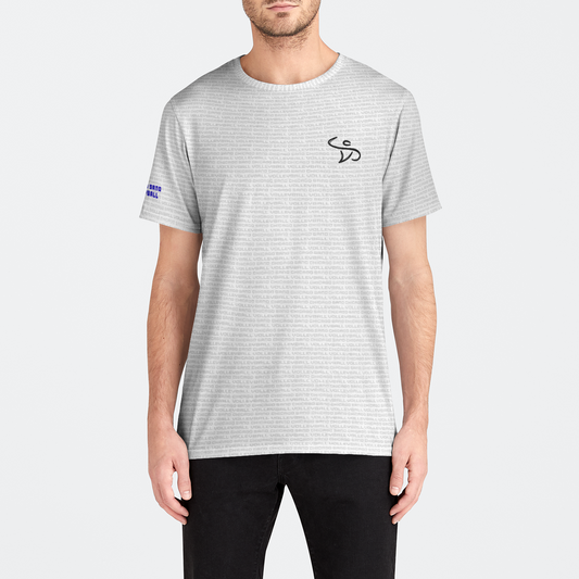 CSV White Mens Crew Tee