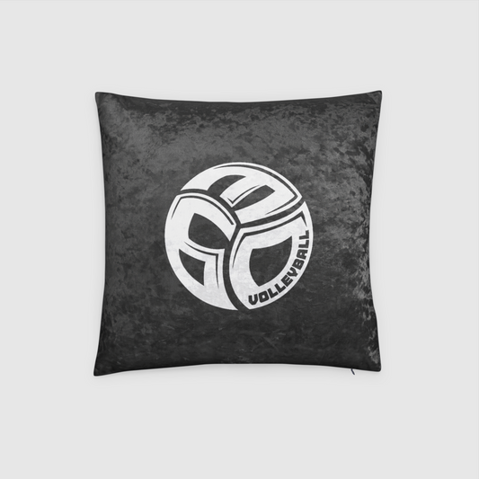 2024 BLACK BALL Crushed Velvet Throw Pillow