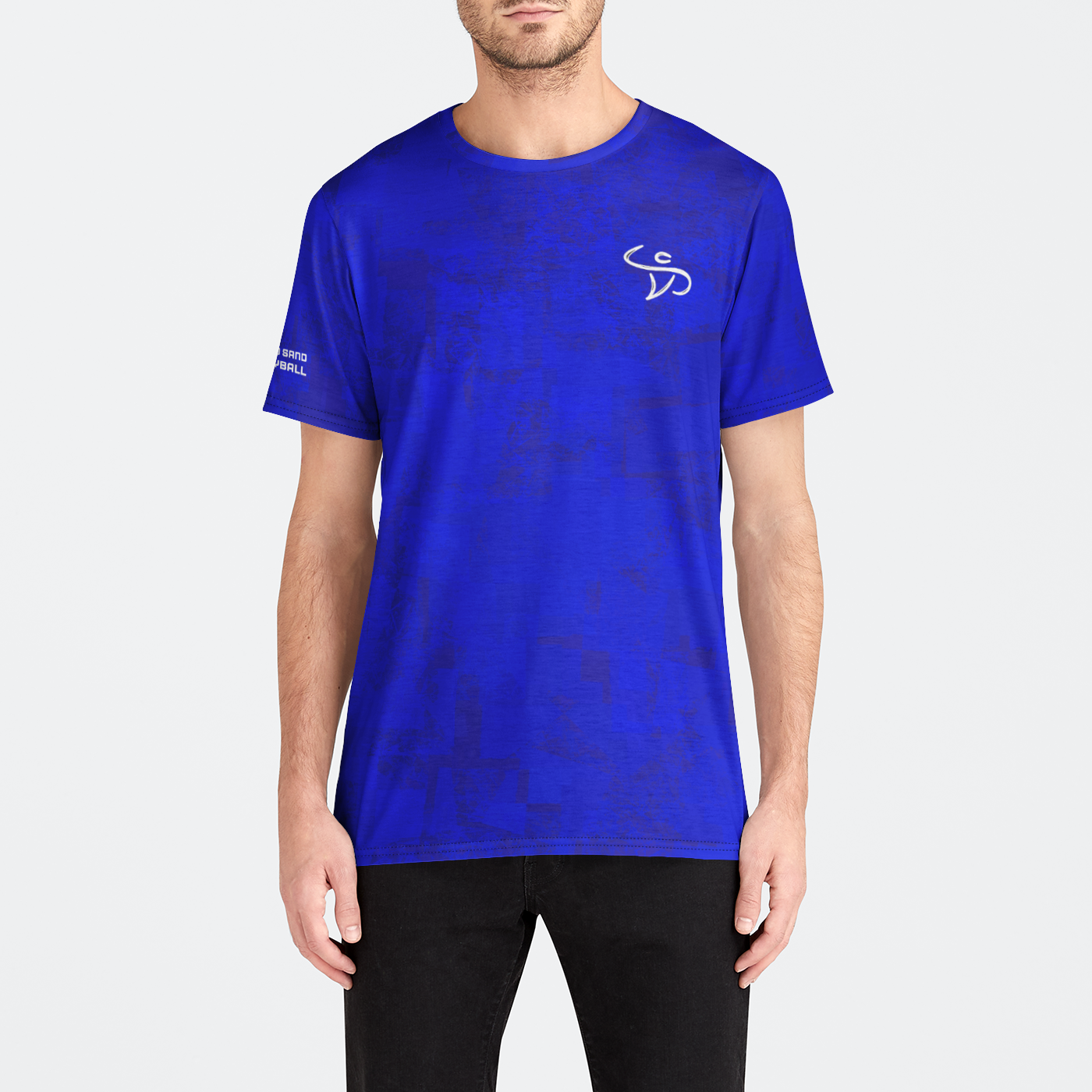 CSV Blue Mens Crew Tee