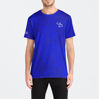 CSV Blue Mens Crew Tee