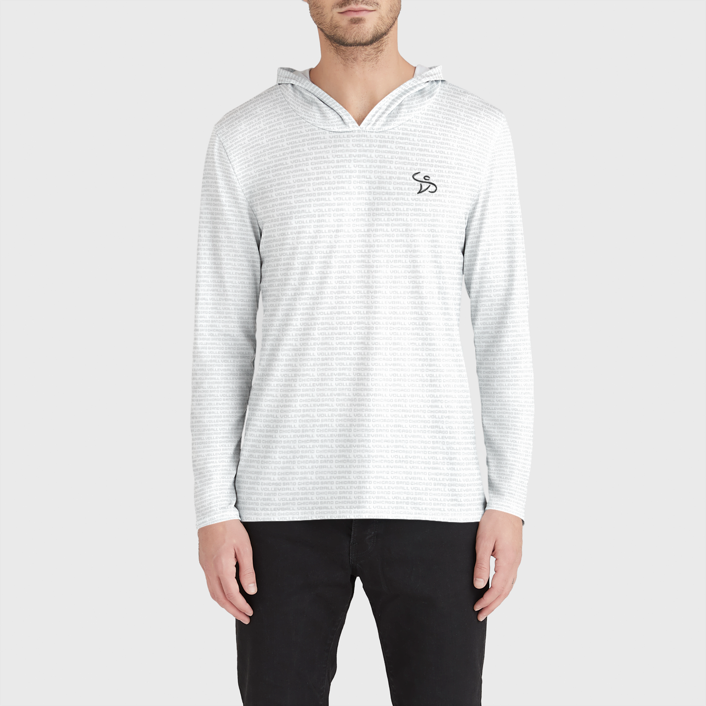 CSV White Jersey Pullover Hoodie