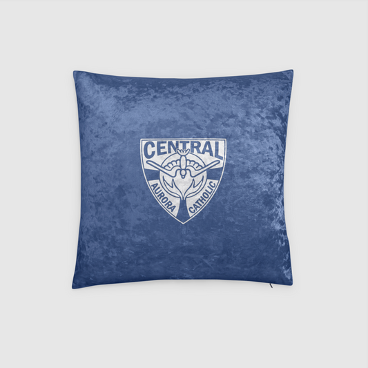 ACC Shield Crushed Velvet Throw Pillow