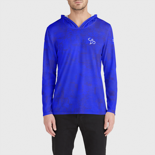 Coach CSV Blue Jersey Pullover Hoodie