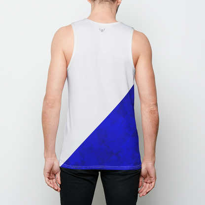 CSV Slanted Mens Binded Tank Top