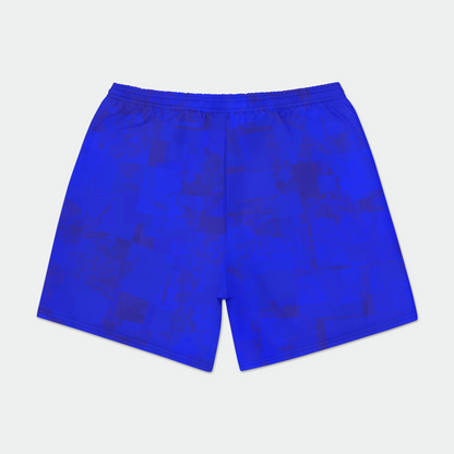 CSV Blue Mens Swim Trunks - No Pockets