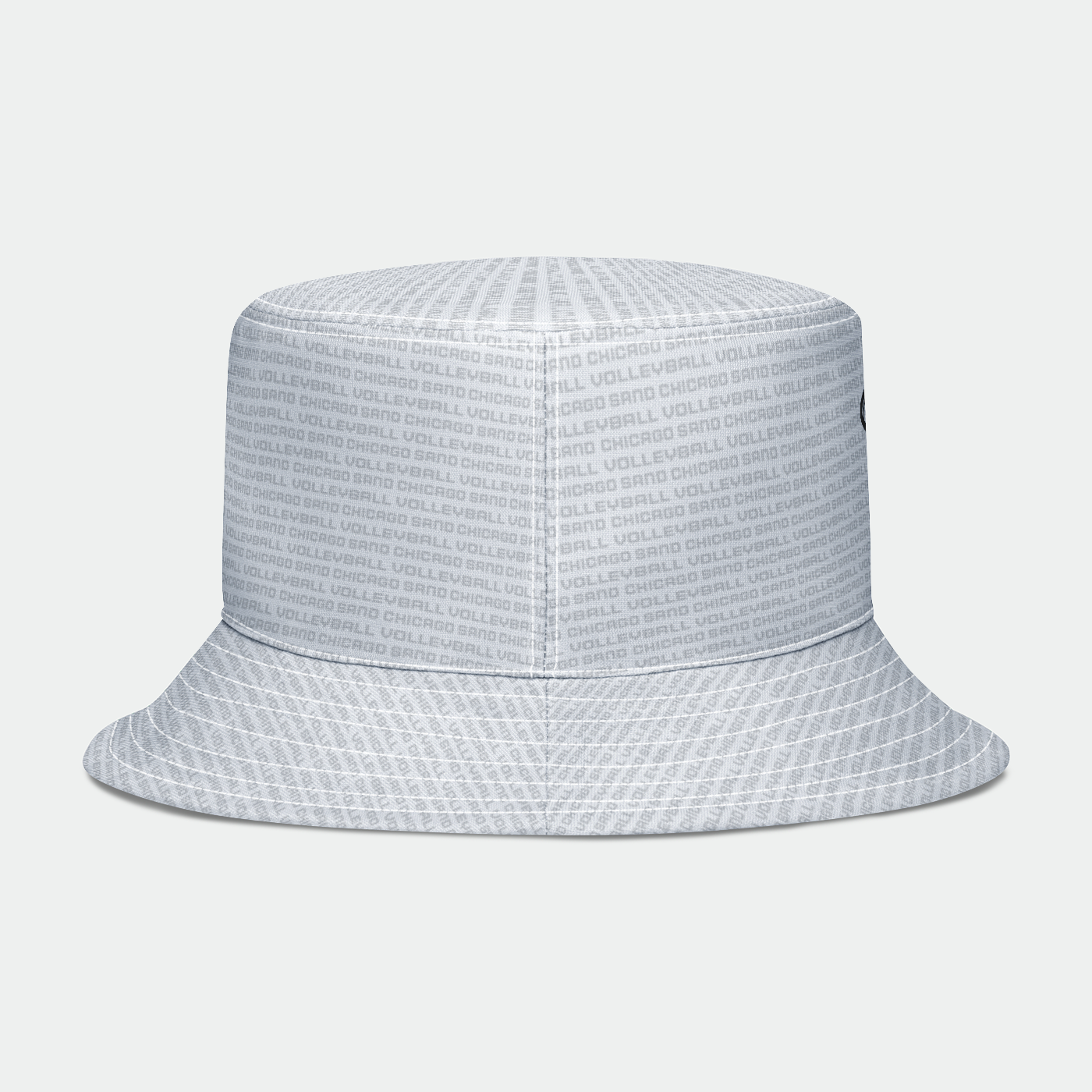 CSV White Repeat Bucket Hat