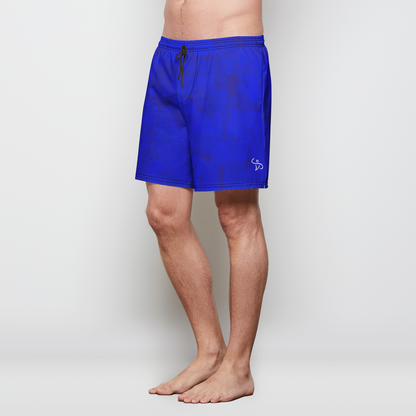 CSV Blue Mens Swim Trunks - No Pockets