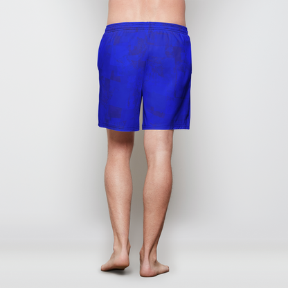 CSV Blue Mens Swim Trunks - No Pockets